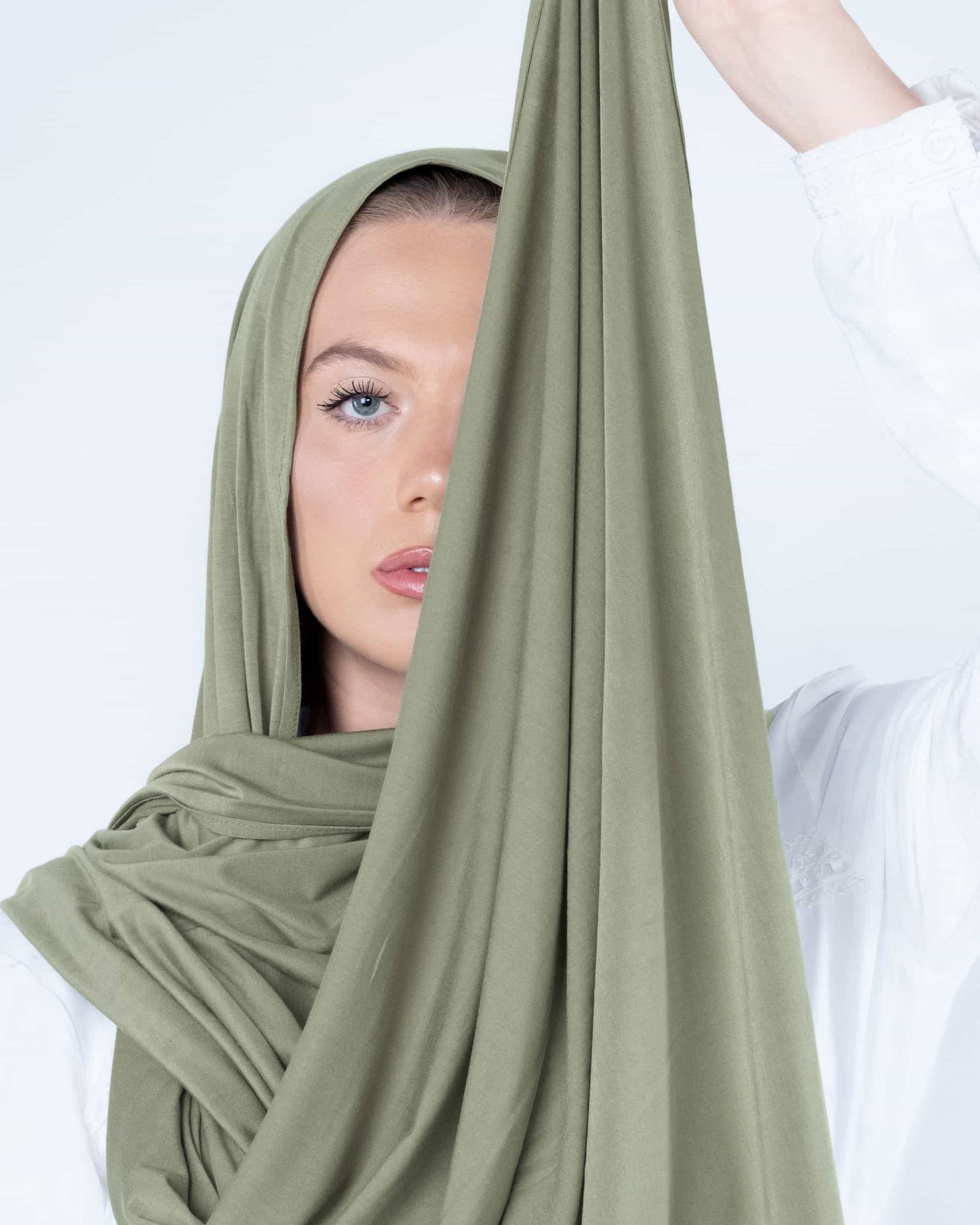 Everyday Luxury Collection Jersey Hijab - Sea Green