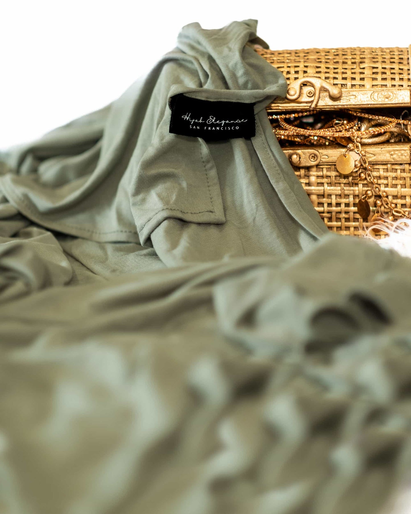Everyday Luxury Collection Jersey Hijab - Sea Green