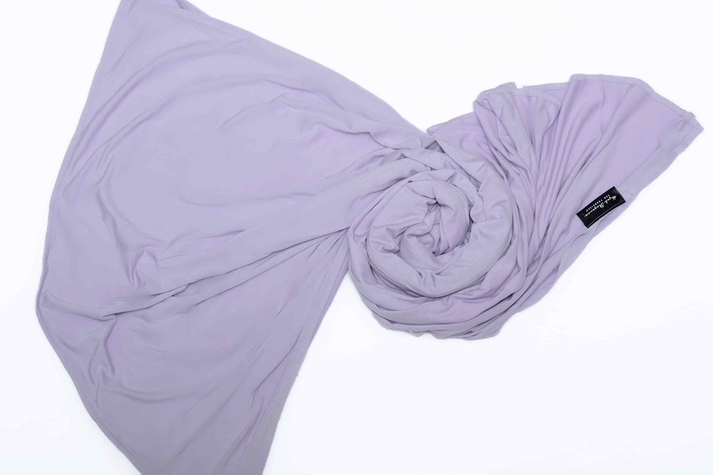 Premium light purple hijab – wrinkle-resistant jersey scarf ideal for work, school, or special occasions
