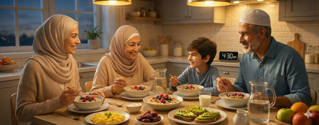 The Anti-Fatigue Guide: What to Eat for Suhoor to Avoid the 3 PM Crash