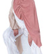 Chic rosy brown hijab – versatile modest fashion scarf for everyday wear, mothers, and modern professionals